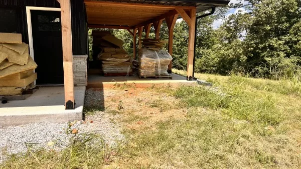 Debris and scrap removed from a yard