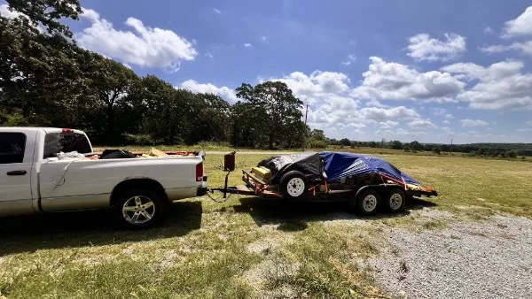 Hauled load of mixed household junk